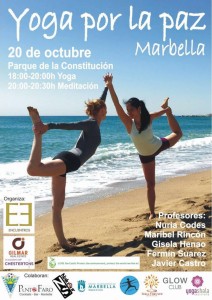 yoga por la paz marbella