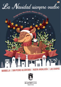cartel navidad marbella 2019